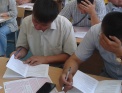 Государственные и гражданские служащие Южно-Казахстанской области прошли тестирование на определение уровня владения государственным языком