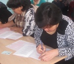 Ақтөбеде мемлекеттік қызметшілер, азаматтық қызметкерлер және «ҚазТрансОйл» АҚ-ның қызметкерлері қазақ тілінен тест тапсырды