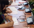 Государственные служащие Аппарата Мажилиса Парламента Республики Казахстан прошли диагностическое тестирование по определению уровня владения государственным языком