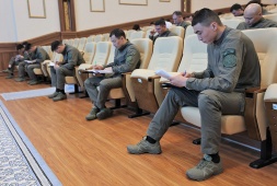 Сотрудники Службы государственной охраны Республики Казахстан прошли КАЗТЕСТ