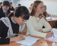 Проведена республиканская олимпиада на владение казахским языком среди одаренных учащихся