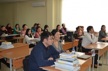 Астана қаласы мемлекеттік тілді оқыту орталықтары мен мемлекеттік мекемелердегі қазақ тілі оқытушыларының біліктілігін арттыру курсы өтті