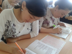 В Атырауской области проведен плановый экзамен КАЗТЕСТ