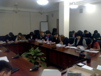 Сотрудники Агентства по регулированию естественных монополий Республики Казахстан сдали экзамен на знание государственного языка