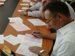 Шығыс Қазақстандық мемлекеттік қызметшілер қазақ тілін білу бойынша сертификаттық тестілеуге қатысты